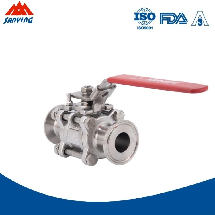 Stainless Steel Three Piece Body Ball Valve factory